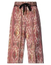 Forte Forte Forte_forte Woman Pants Brick Size 00 Viscose, Cotton, Polyester In Red