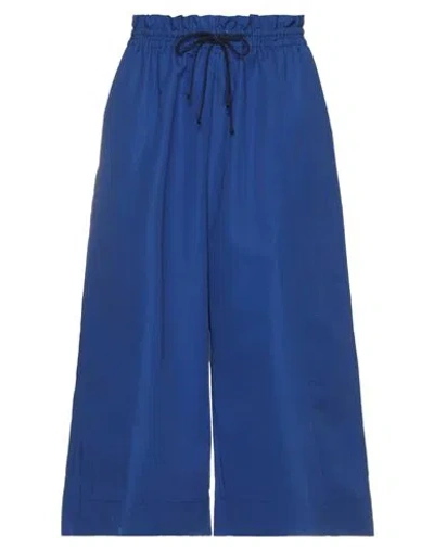 Forte Forte Forte_forte Woman Pants Bright Blue Size 00 Cotton, Polyester