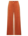 Forte Forte Forte_forte Woman Pants Camel Size 00 Cotton, Polyester In Orange