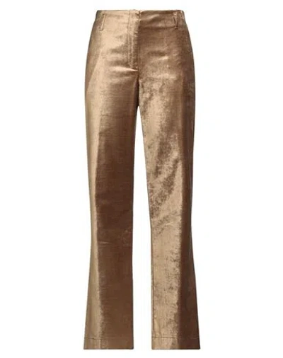 Forte Forte Forte_forte Woman Pants Camel Size 2 Cotton, Viscose, Elastane In Brown