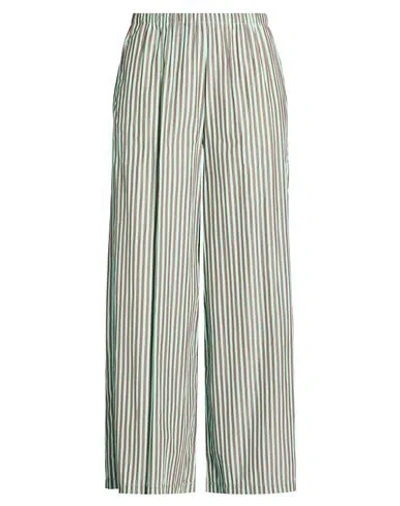 Forte Forte Forte_forte Woman Pants Chocolate Brown Size 3 Polyester, Cotton In Multi