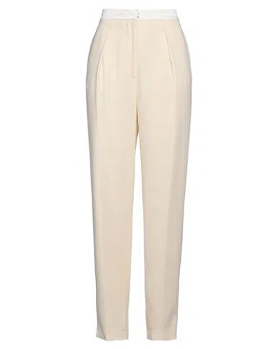 Forte Forte Forte_forte Woman Pants Cream Size 1 Viscose, Elastane, Acetate In Pink