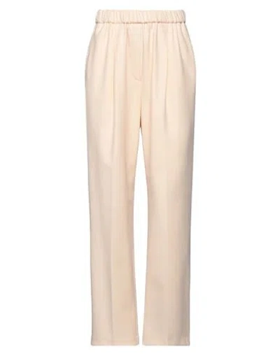 Forte Forte Forte_forte Woman Pants Cream Size 1 Wool, Polyamide In White