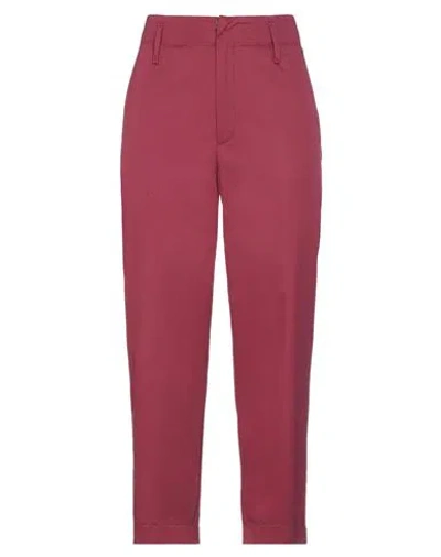 Forte Forte Forte_forte Woman Pants Garnet Size 0 Cotton In Pink