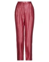 Forte Forte Forte_forte Woman Pants Garnet Size 00 Viscose, Polyamide In Red