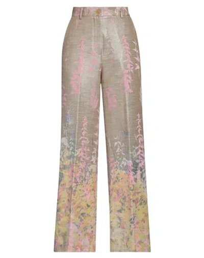 Forte Forte Forte_forte Woman Pants Gold Size 2 Viscose, Polyester, Cotton In Gray