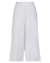 Forte Forte Forte_forte Woman Pants Ivory Size 0 Linen, Viscose, Polyamide, Metallic Fiber In White