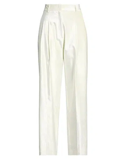 Forte Forte Forte_forte Woman Pants Ivory Size 2 Cotton, Viscose, Elastane In White