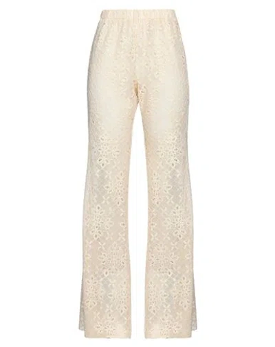 Forte Forte Forte_forte Woman Pants Ivory Size 2 Polyester In White
