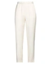 Forte Forte Forte_forte Woman Pants Ivory Size 2 Viscose, Cotton, Wool In White
