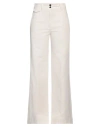 Forte Forte Forte_forte Woman Pants Ivory Size 3 Cotton In White