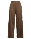 Forte Forte Forte_forte Woman Pants Khaki Size 2 Cotton, Polyamide In Brown