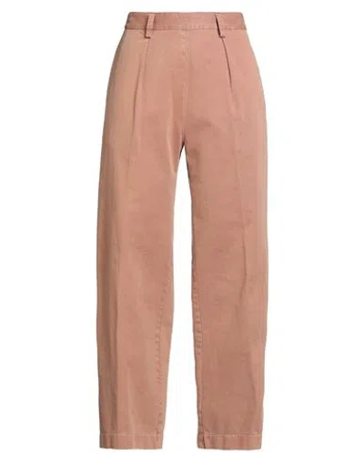 Forte Forte Forte_forte Woman Pants Light Brown Size 1 Cotton