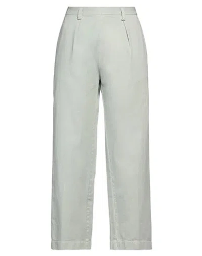 Forte Forte Forte_forte Woman Pants Light Green Size 3 Cotton