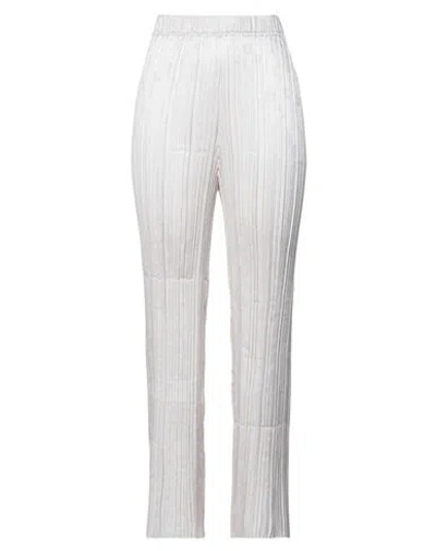 Forte Forte Forte_forte Woman Pants Light Pink Size 00 Polyester In White