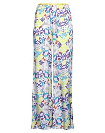 Forte Forte Forte_forte Woman Pants Lilac Size 1 Viscose, Cupro In Multi