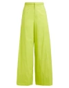 Forte Forte Forte_forte Woman Pants Lime Green Size 00 Cotton In Green