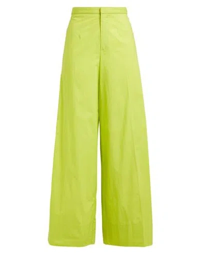 Forte Forte Forte_forte Woman Pants Lime Green Size 00 Cotton