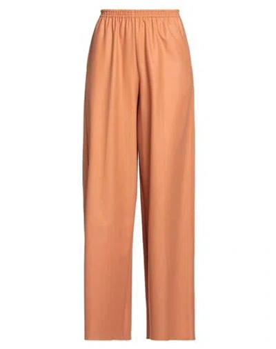 Forte Forte Forte_forte Woman Pants Mandarin Size 2 Wool, Polyamide In Brown
