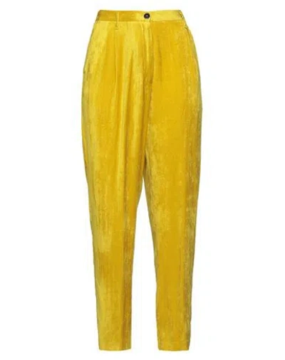 Forte Forte Forte_forte Woman Pants Marigold Size 2 Viscose, Elastane In Yellow