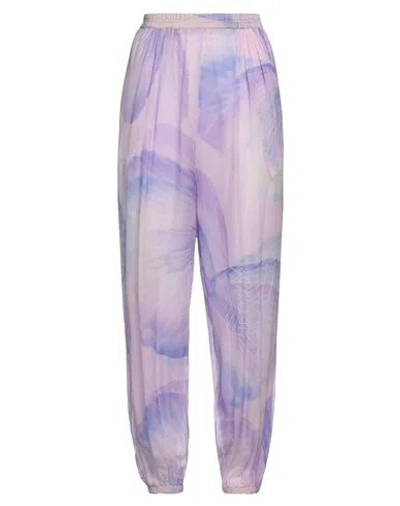 Forte Forte Forte_forte Woman Pants Mauve Size 3 Silk In Purple