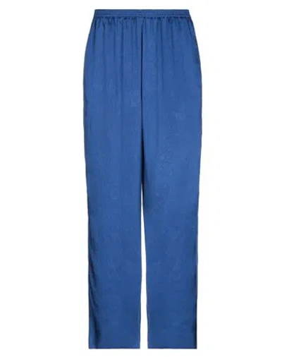 Forte Forte Forte_forte Woman Pants Midnight Blue Size 0 Polyester