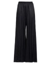 Forte Forte Forte_forte Woman Pants Midnight Blue Size 1 Viscose, Silk In Black