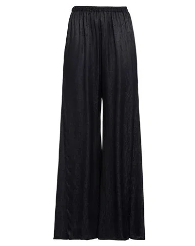 Forte Forte Forte_forte Woman Pants Midnight Blue Size 1 Viscose, Silk In Black