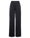 Forte Forte Forte_forte Woman Pants Midnight Blue Size 3 Silk, Elastane In Black