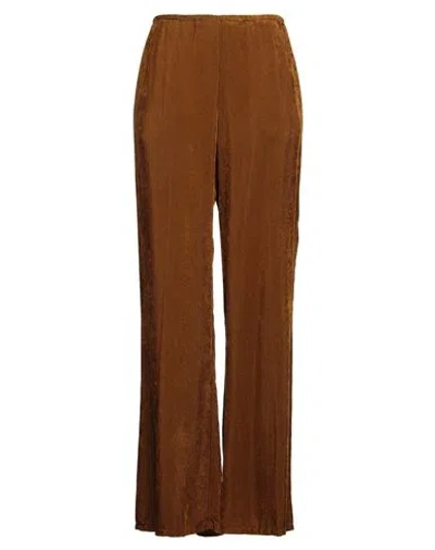 Forte Forte Forte_forte Woman Pants Mustard Size 4 Viscose In Brown