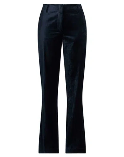 Forte Forte Forte_forte Woman Pants Navy Size 0 Cotton, Viscose, Elastane In Blue