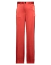 Forte Forte Forte_forte Woman Pants Orange Size 00 Silk, Elastane In Red
