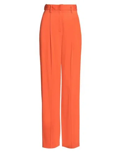 Forte Forte Forte_forte Woman Pants Orange Size 00 Viscose, Virgin Wool, Elastane In Red