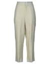 Forte Forte Forte_forte Woman Pants Pastel Yellow Size 3 Linen, Cupro, Lyocell In Neutral