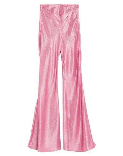 Forte Forte Forte_forte Woman Pants Pink Size 00 Cotton, Viscose, Metallic Polyester, Cupro