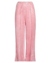 Forte Forte Forte_forte Woman Pants Pink Size 2 Silk, Metallic Polyester
