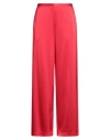 Forte Forte Forte_forte Woman Pants Red Size 3 Silk, Elastane In Red