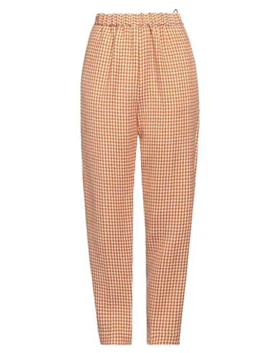 Forte Forte Forte_forte Woman Pants Rust Size 2 Acrylic, Virgin Wool In Red