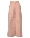 Forte Forte Forte_forte Woman Pants Salmon Pink Size 0 Linen, Cotton, Polyester In Pink