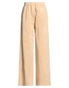 Forte Forte Forte_forte Woman Pants Sand Size 0 Cotton, Elastane In Neutral