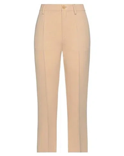 Forte Forte Forte_forte Woman Pants Sand Size 4 Viscose, Virgin Wool In Neutral