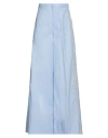 Forte Forte Forte_forte Woman Pants Sky Blue Size 00 Cotton