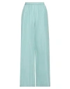 Forte Forte Forte_forte Woman Pants Sky Blue Size 3 Polyester, Cotton In Blue