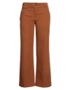Forte Forte Forte_forte Woman Pants Tan Size 00 Cotton In Brown