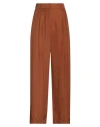 Forte Forte Forte_forte Woman Pants Tan Size 3 Silk In Brown