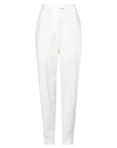 Forte Forte Forte_forte Woman Pants White Size 00 Viscose, Virgin Wool, Elastane