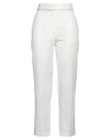 Forte Forte Forte_forte Woman Pants White Size 2 Cotton, Linen In White