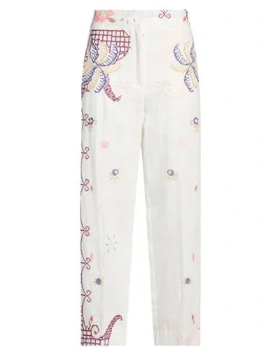 Forte Forte Forte_forte Woman Pants White Size 2 Linen