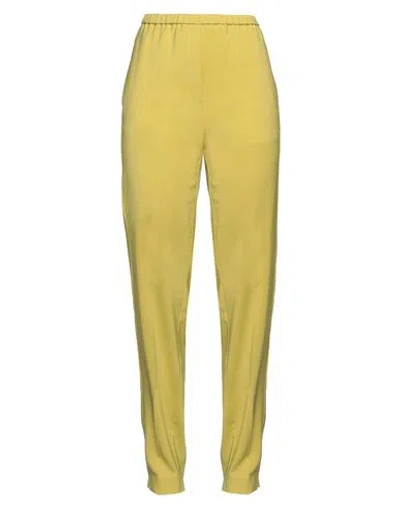 Forte Forte Forte_forte Woman Pants Yellow Size 0 Viscose, Virgin Wool, Elastane