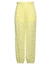 Forte Forte Forte_forte Woman Pants Yellow Size 00 Viscose, Metallic Polyester, Polyester